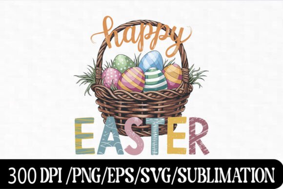 Download Hand-Drawn Easter Eggs &amp; Basket - Premium Resources